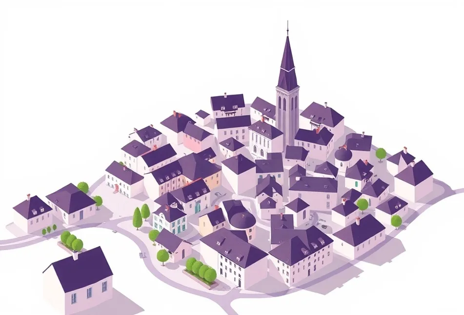 Carte du secteur d'intervention autour de Nancy (54000)